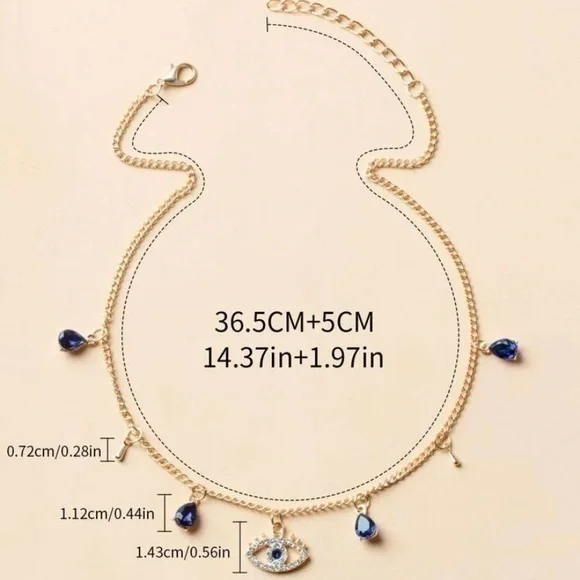 Evil Eye Necklace - Picture 2 of 4